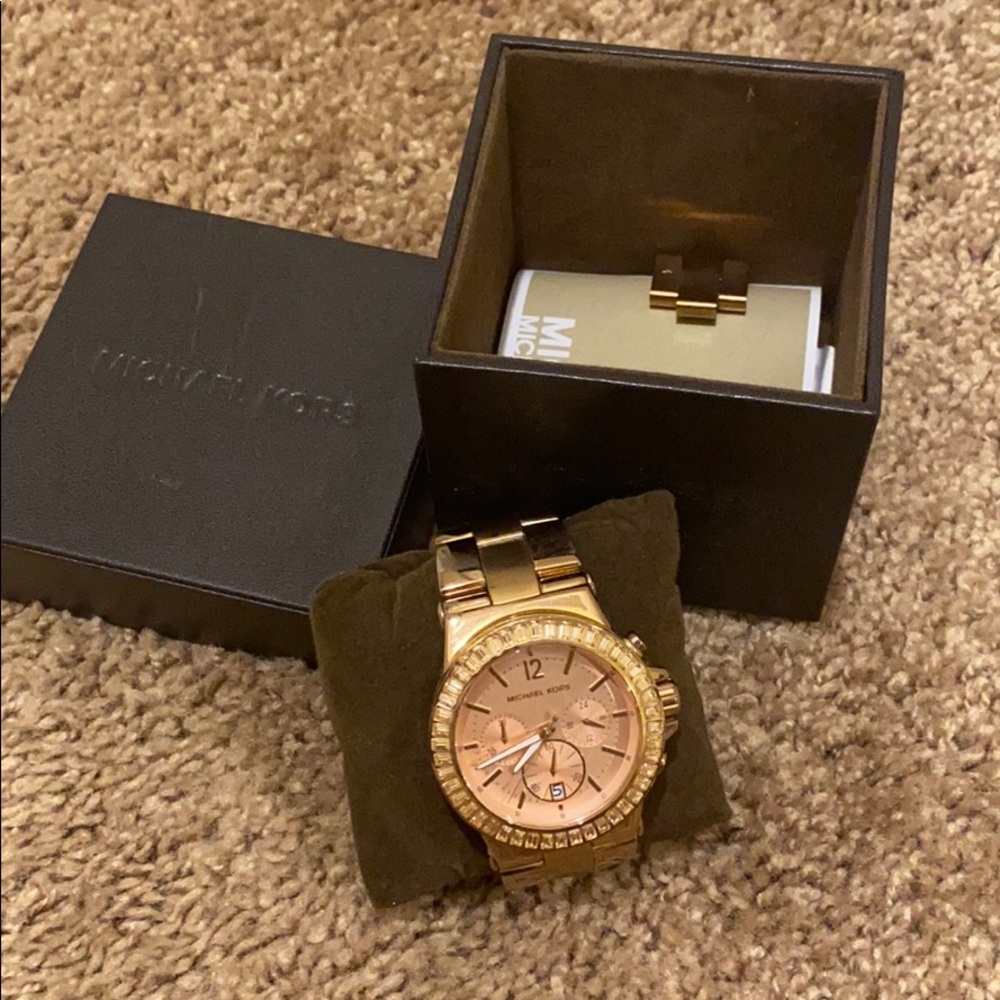 Rose Gold Michael Kors Watch